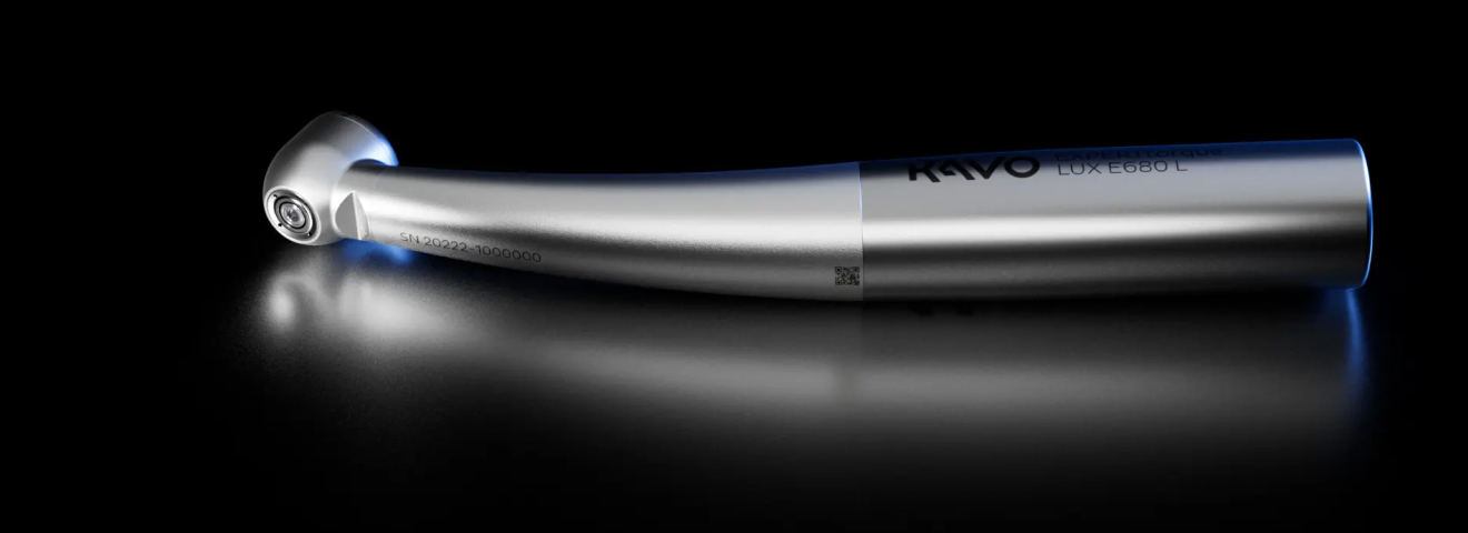 KaVo EXPERTtorque LUX E680 L – precízna turbína s vysokou rýchlosťou a ergonomickou mini hlavou.