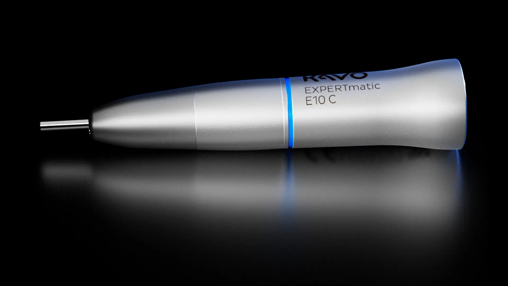 KaVo EXPERTmatic LUX E10 C – rovný násadec s optickým osvetlením a interným chladením.
