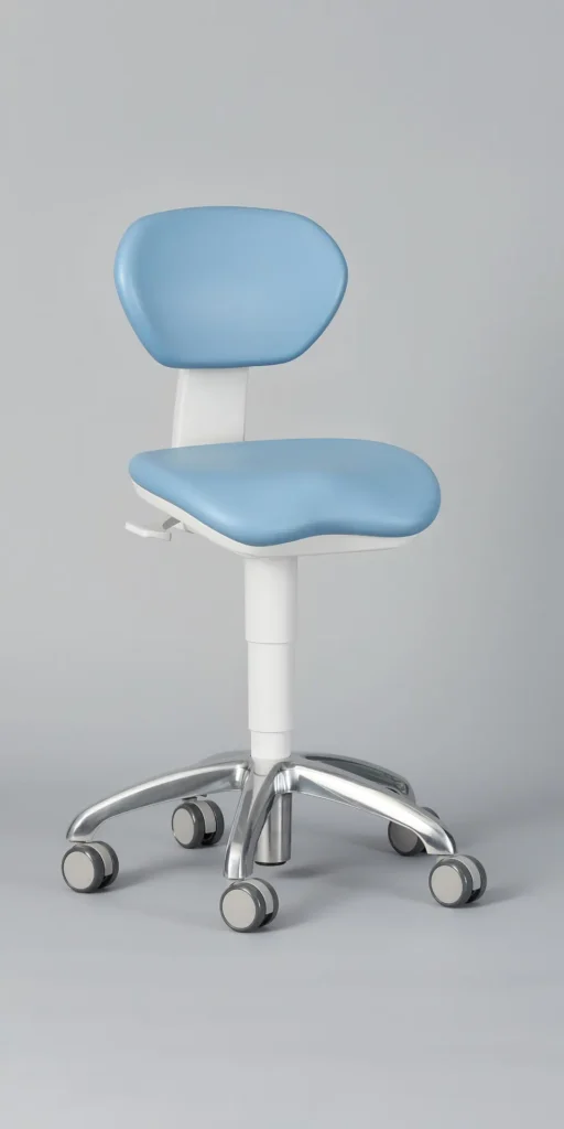 KaVo PHYSIO One – stolička s ergonomickým tvarovaním.
