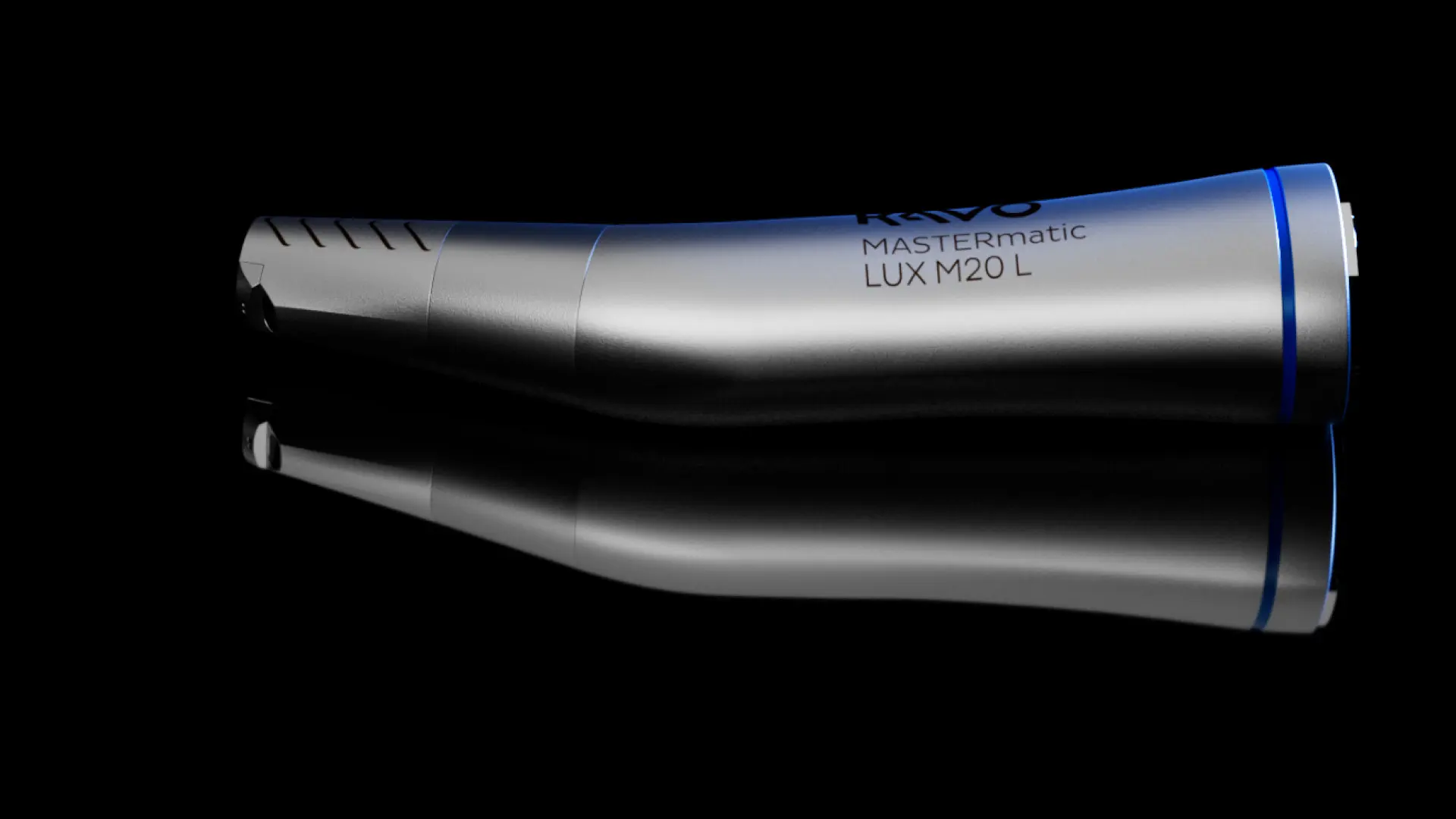 KaVo MASTERmatic LUX M20L – contra-uholník s optickým osvetlením a interným chladením.