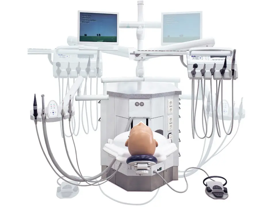 DSE Clinical E50 Life – prepínanie medzi pravostranným a ľavostranným nastavením