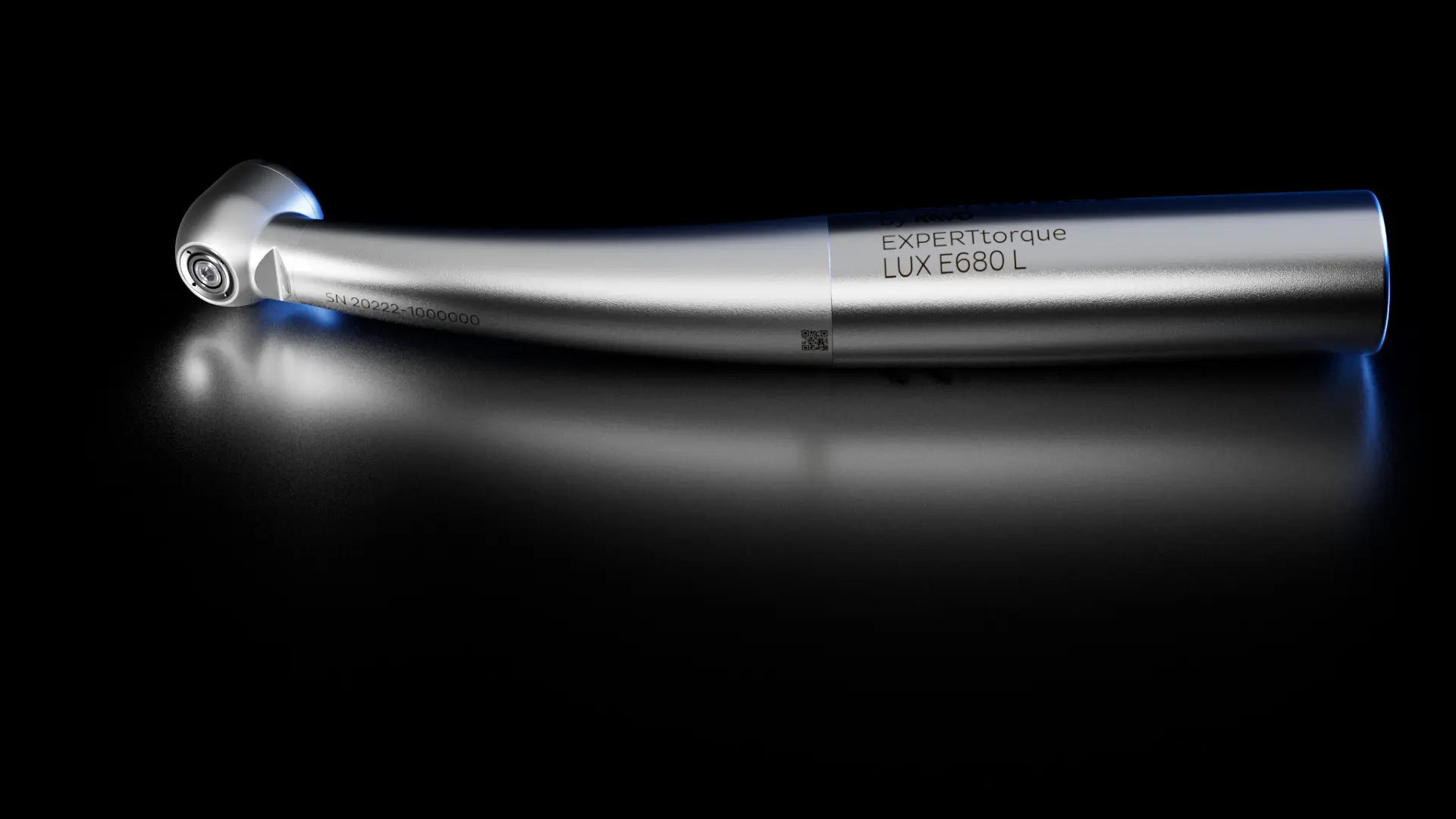 KaVo EXPERTtorque LUX E680 L – vysokorýchlostná turbína s výkonom až 29 W a malou hlavou.