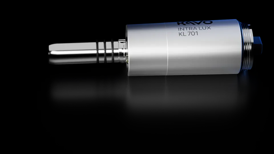 KaVo INTRA LUX KL701 – mikromotor s LED osvetlením a 1:1 prevodom