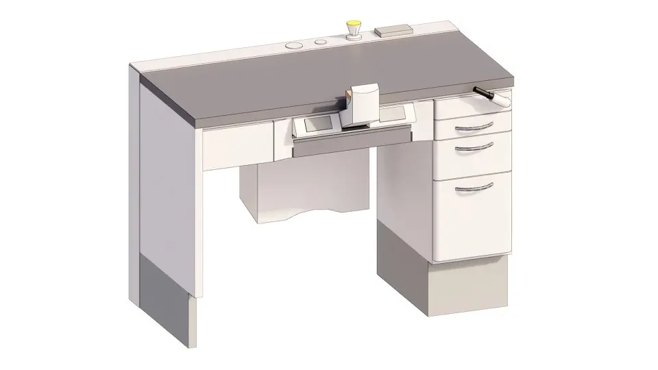 KaVo MASTERspace Classic – pracovný stôl s odsávaním SMARTair Evo a doskou ROCKdent