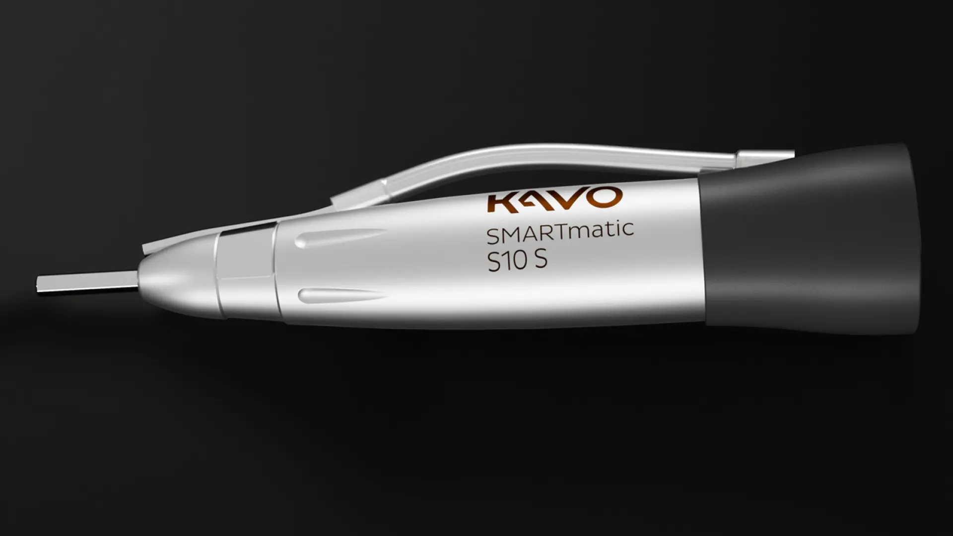 KaVo SMARTmatic S10S – rovný násadec s prevodovým pomerom 1:1 a maximálnou rýchlosťou 40 000 otáčok za minútu.