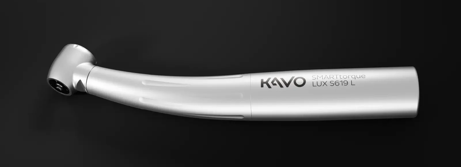 KaVo SMARTtorque S619 L – turbína s optickým vedením a univerzálnym MULTIflex pripojením.