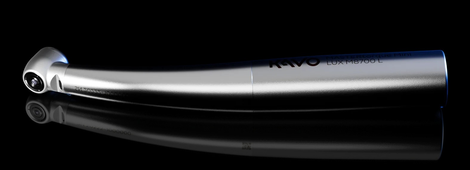 KaVo MASTERtorque M8700 L – mini-hlavica vysokorýchlostného turbíny s technológiou Direct Stop.