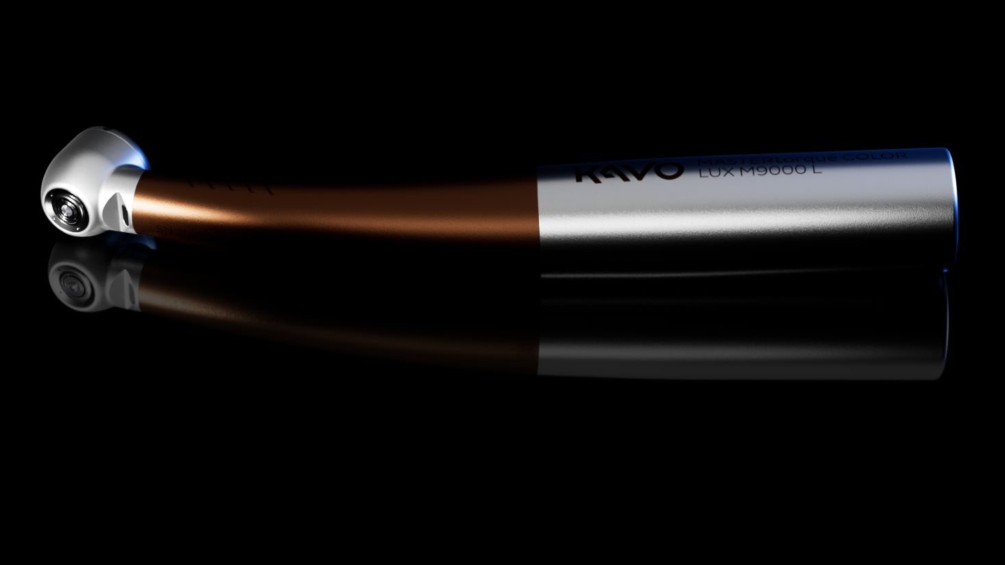 KaVo MASTERtorque LUX M9000L – precízna turbína s vysokou retenciou vrtákov (32 N).