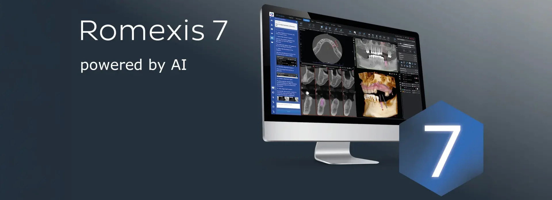Romexis 3D modul – pokročilé zobrazovanie a implantologické plánovanie